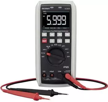 Voltcraft VC905 Hand-Multimeter digital LoZ CAT III/IV 1000V, 6000 Counts (VC-15329275)