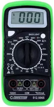 KS Tools Digital-Multimeter CAT III 600V, Dual-Display (512.5065)