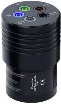 Gossen Metrawatt METRALINE A3-32 Drehstromadapter 32A f&uuml;r Installationstester (Z611P)