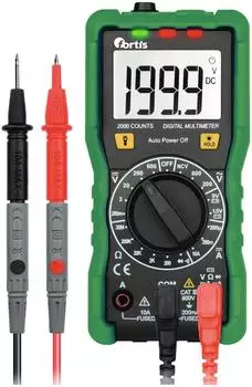 Fortis Digital-Multimeter 0,1mV-600V