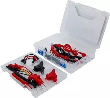 BGS Messkabel- und Pr&uuml;fspitzen-Zubeh&ouml;r-Sortiment f&uuml;r Multimeter, 15-tlg. (74511)