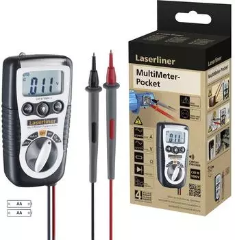 Laserliner MultiMeter-Pocket digitales Hand-Multimeter CAT III 1000V (083.032E)