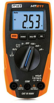 HT Instruments HT211True RMS 600 V 10 A NCV