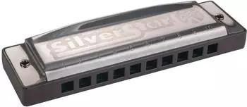 Hohner Silver Star Harmonica D-Dur