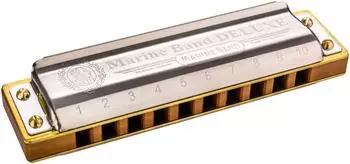 Hohner Marine Band Deluxe E-Mundharmonika - Richter-Mundharmonika