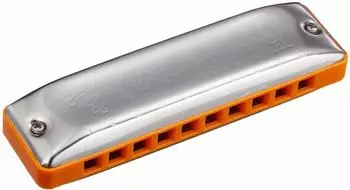 Seydel Session Steel-Ab Mundharmonika (ABS-Kanzellen orange)
