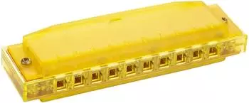 Hohner Happy Colour Harp Diatonische Mundharmonika, gelb (M110Y)