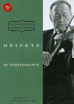 Sony Jascha Heifetz - Heifetz in Performance (Legendary Visions) (+ Audio-CD)