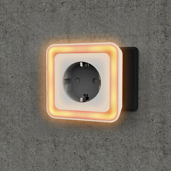 Müller-Licht LED Nachtlicht/Steckdose MISAM amber