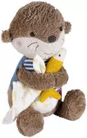 Fehn Kuscheltier "Otter Theo, Nachtlicht" mit "Glow-in-the-dark"-Bestickung &