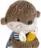 Fehn Nachtlicht Otter Kuscheltier mit „Glow-in-The-Dark“-Bestickung