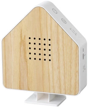 Northpoint Naturger&auml;uschebox mit Vogelzwitscher aus Echtholz wei&szlig;esche