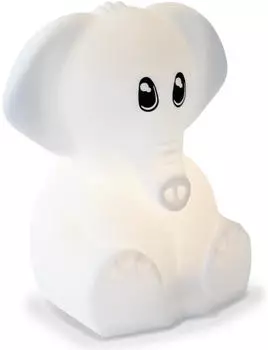 Kidywolf KIDYNIGHT-EL Nachtlicht mit Farbwechsel Elefant 15 cm