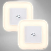 B.K.Licht LED Nachtlicht "Start" LED-Board 2 Stk. Warmwei&szlig; Nachtleuchte,...