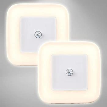 B.K.Licht Nachtlicht Steckdose mit Bewegungsmelder 2er Set