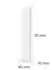 Hama Sleek LED-Orientierungslicht dimmbar, Bewegungs- und Lichtsensor, Alu (00223503)