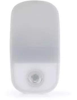 Nedis Plug-In LED-Nachtlicht Bewegungs- & Dämmerungssensor 0,55W 11lm warmweiß (LNLW10WT)