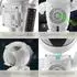 TecTake Astronaut Sternenhimmel-Projektor LED, Bluetooth, Nachtlicht