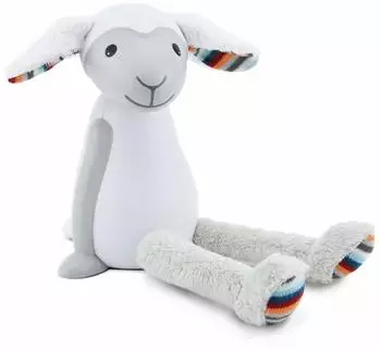 ZAZU Fin the Sheep 3-in-1 Nachtlicht & Leselampe, grau (ZA-FIN-01)