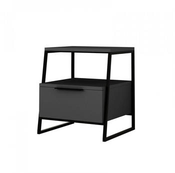 Bobochic Night Stand Pontis Anthracite