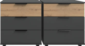 Wimex Gibraltar 52x64cm 2 Stk. artisan-eiche/graphit