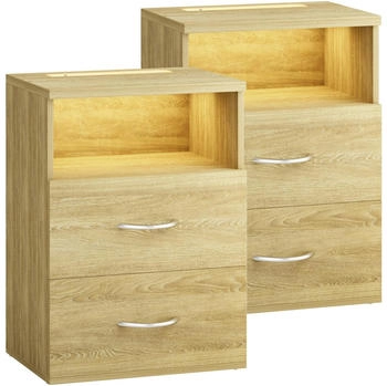 Casaria Jamie 40x55cm 2 Stk. sonoma-eiche