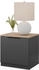 VICCO Betti 50x50cm anthrazit/eiche