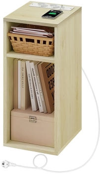 Woltu Nachttisch mit Ladefunktion 25x60cm (W0ETT0238)