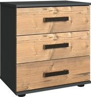 Wimex Nachttisch "Stockholm, Nachtkommode 52cm breit, Made in Germany" Industrial
