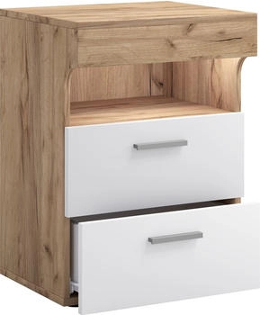 VCM Slepal L 45x61cm honig-eiche/weiß