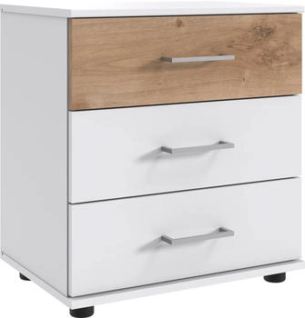 Wimex Taiga 52x58cm wei&szlig;/plankeneiche