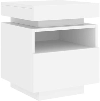 vidaXL mit LED-Leuchten Weiß 40x39x48,5 cm (836784)