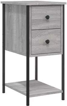 vidaXL Grau Sonoma 32x42x70 cm Holzwerkstoff (826099)