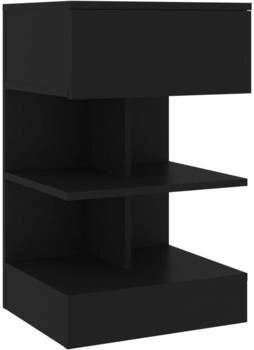 vidaXL Schwarz 40x35x65 cm Holzwerkstoff (808650)
