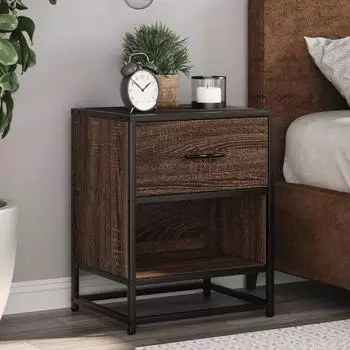 vidaXL Braun Eichen-Optik 40x31x50 cm Holzwerkstoff (848692)