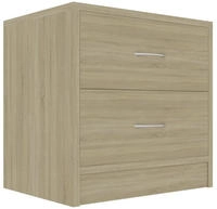vidaXL Nachttisch Sonoma-Eiche 40x30x40 cm Holzwerkstoff