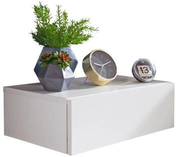 Wohnling DREAM f&uuml;r Wandmontage 46x15x30cm Wei&szlig;