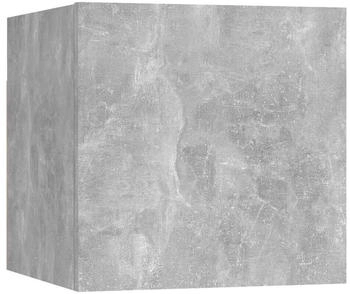 vidaXL Betongrau 30,5x30x30 cm Holzwerkstoff (3079718)