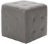 vidaXL 2 Stk. Grau 30×30×30 cm Kunstleder (249013)