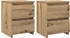 vidaXL 2 Stk. Artisan-Eiche 30x30x40 cm Holzwerkstoff (855849)