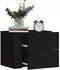 vidaXL Wand- 2 Stk. Schwarz 45x30x35 cm (848328)