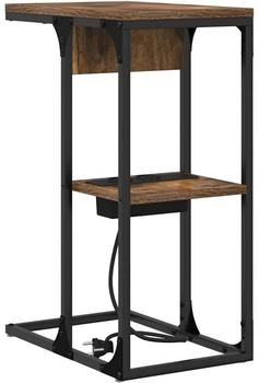 vidaXL Rauch-Eiche 41,5 x 26 x 60,5 cm Holzwerkstoff (859592)