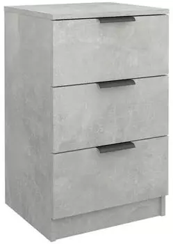 vidaXL Betongrau 40x36x65 cm (811276)