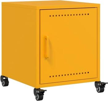 vidaXL Senfgelb 36x39x43,5 cm Stahl (846620)