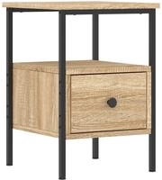 vidaXL Nachttisch Sonoma-Eiche 34x36x50 cm Holzwerkstoff