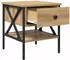 vidaXL mit Schubladen Eiche handwerklich 40 x 42 x 45 cm (871224)