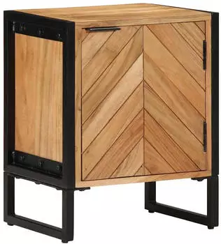 vidaXL Braun 40 x 30 x 50 cm Massivholz Akazie (374104)