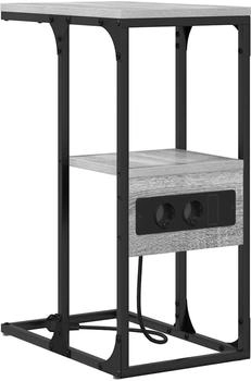 vidaXL Grau Sonoma 41,5 x 26 x 60,5 cm Holzwerkstoff (859608)
