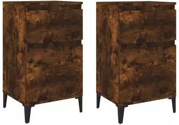 vidaXL 2 Stk. Räuchereiche 40x35x70 cm (819719)