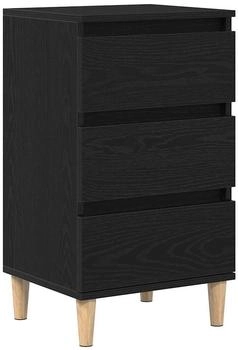 vidaXL Schwarze Eiche 40 x 35 x 70 cm Holzwerkstoff (863429)